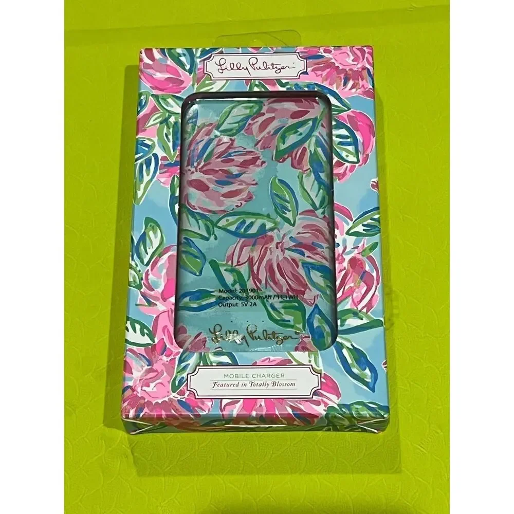 NIB❤️Lilly Pulitzer Printed Mobile Charger